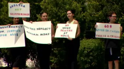 Protesters decry ‘multi-system failure’ of Miami-Dade Animal Services after dog dies at Medley shelter